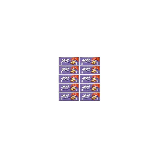 European best Milka LU 3.5 ounce/100g (PACK OF 18)