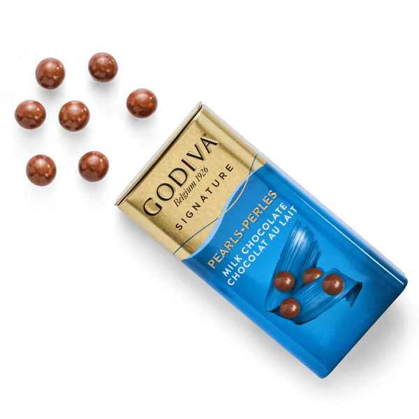 Godiva Milk Chocolate Pearls, 1.5 Ounces (Pack of 6)