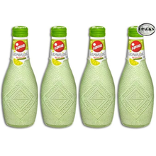 EPSA Lemonade 4 Pack – 7.8oz Bottles – Authentic Greek Sparkling Lemon Soda – Sugar-Free Natural Citrus Drink – Crystal Taste Award-Winning Refreshment