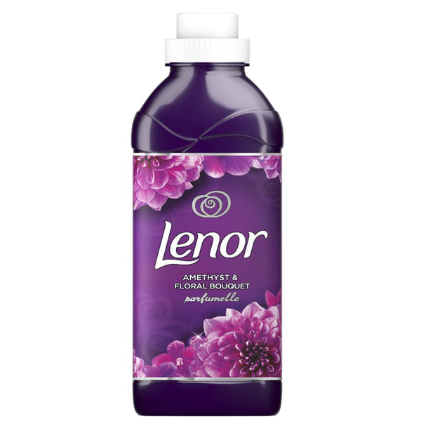 Lenor Amethyst & Floral Bouquet Liquid Fabric Softener 750ml