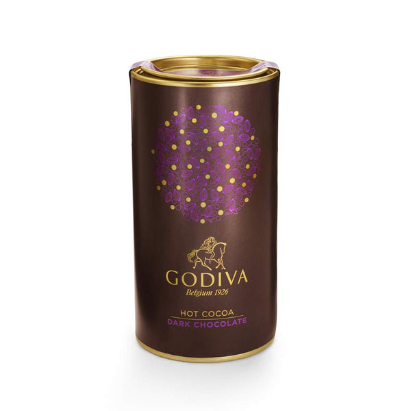Godiva Chocolatier Dark Chocolate Hot Cocoa Canister, 14.5 oz