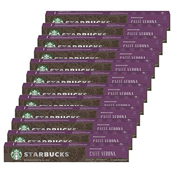 Starbucks by Nespresso, 120 Capsule Box, All Flavors
