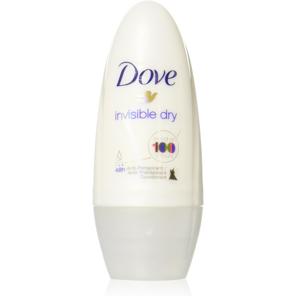 Dove Invisible Dry 48 Hs Anti-perspirant Roll-on Deodorant. 50 Ml (Pack of 3)