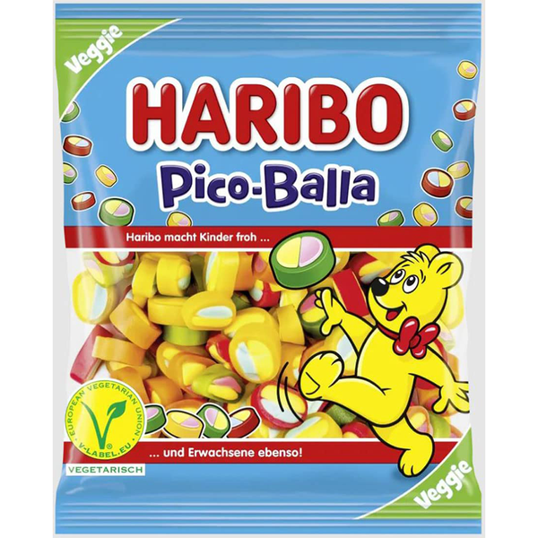 Haribo Gummy Candies Pico Balla Gummies 175g