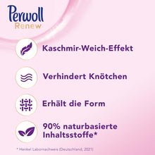 Perwoll Renew Wool & Fine Fabric Care Liquid Detergent for Wool, Silk and Fine Fabrics - (1.47L)