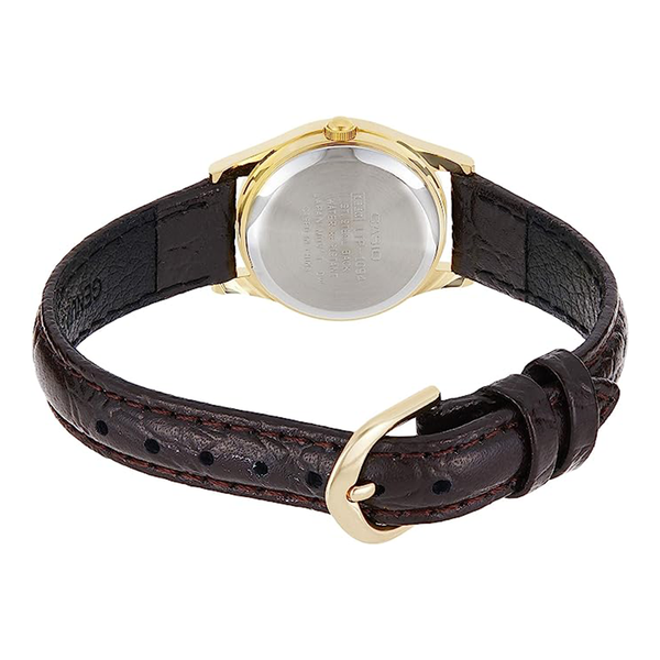 Casio Women's EAW-LTP-1094Q-9ARDF Analog Quartz Brown Watch