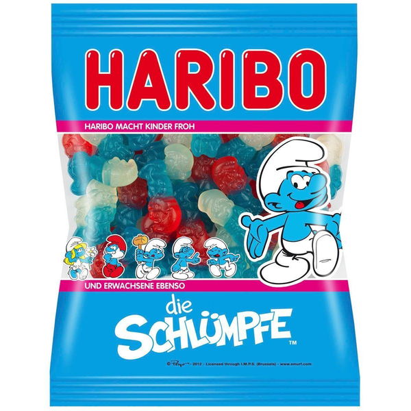 Haribo Gummy Candies The Smurfs Soft Gummies 175g