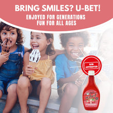 FOX'S U-BET Syrup Bottle, Kosher Certified, Brooklyn Original, Fat Free (1-Pack, Strawberry)