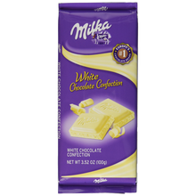 Milka White Chocolate Candy Bar