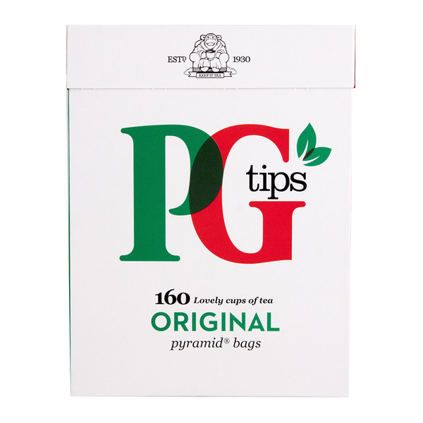 PG tips Original 160 Pyramid Tea bags.