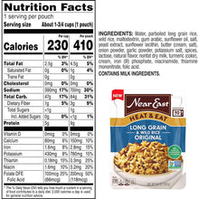 Near East Heat & Eat Rice, Quick Cook Rice, Microwave Rice, Long Grain & Wild Rice, Original, 8.8oz Pouches (6 Pack)