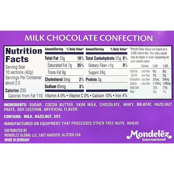 Milka Alpenmilch Alpine Milk Chocolate, 100g (Pack of 6)