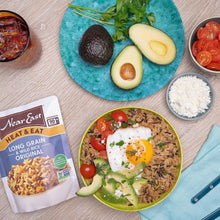 Near East Heat & Eat Rice, Quick Cook Rice, Microwave Rice, Long Grain & Wild Rice, Original, 8.8oz Pouches (6 Pack)