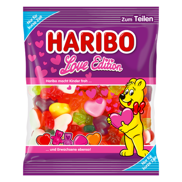 Haribo Gummy Candies  Love Edition Gummies 160g