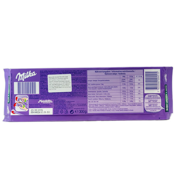Milka Nuss-Nougat Creme Chocolate Bar – 300g