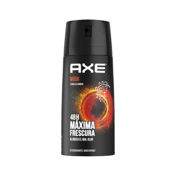 AXE body spray deodrant Anit-Aerspirant (3X 150 ml/5.07 oz, Musk)