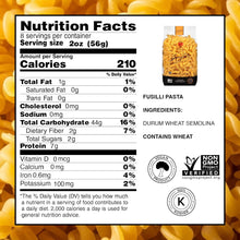 Garofalo - Premium Durum Wheat Semolina Fusilli Pasta, Italian Made, Bronze-Drawn, Al-Dente, One-Ingredient Pasta (4 pack)