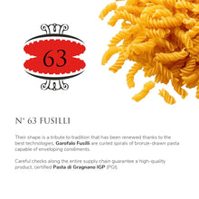 Garofalo - Premium Durum Wheat Semolina Fusilli Pasta, Italian Made, Bronze-Drawn, Al-Dente, One-Ingredient Pasta (4 pack)