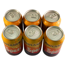 Paulaner Spezi – 6 Pack, 0.33L Cans – German Cola and Orange Soda – Imported European Soft Drink – Refreshing Citrus Cola Beverage