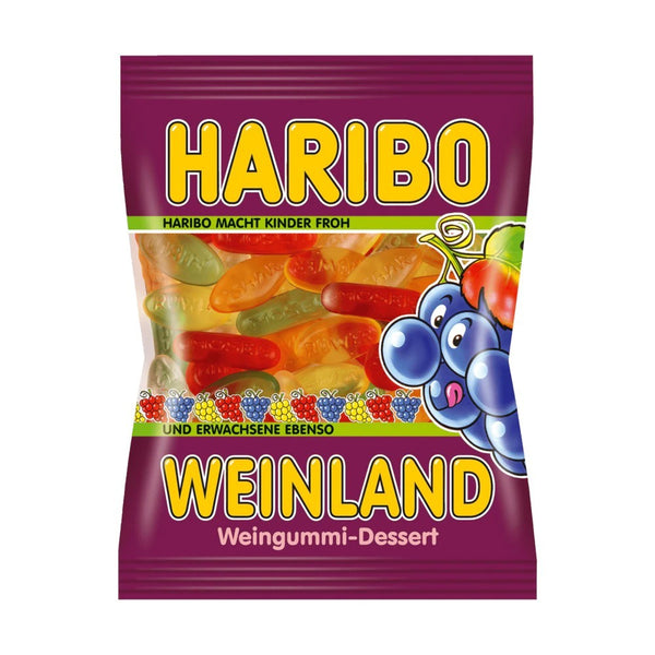 Haribo Gummy Candies  Weinland Gummies 175g