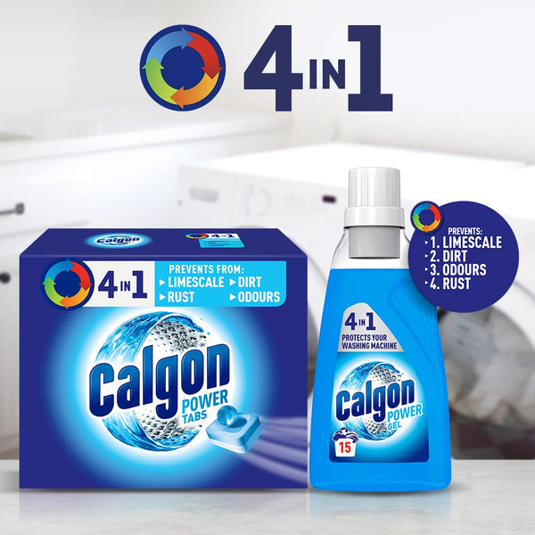 Calgon Powerball Water Softener Tablets,585 g,Limescale Prevention(45 Tablets)