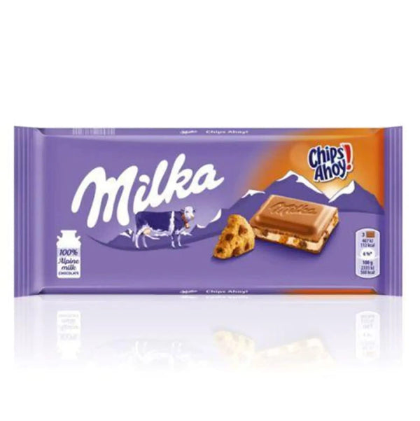 Milka & Chips Ahoy Chocolate Candy Bar - 3.52 oz
