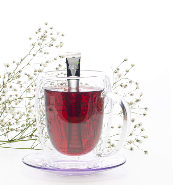 Mesh Turkish Apple Stick Tea | 96 Sticks (6 Pack of 16) | Premium Instant Tea