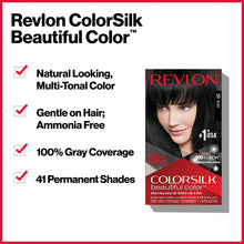 Permanent Hair Color by Revlon, Colorsilk with 100% Gray