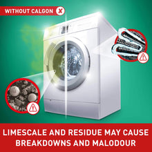 Calgon Hygiene Plus Washing Machine Water Softener, 65 Tablets