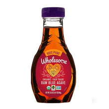 Wholesome Organic Raw Blue Agave Nectar Syrup, Natural Sweetener, Non-GMO, 23.5 oz