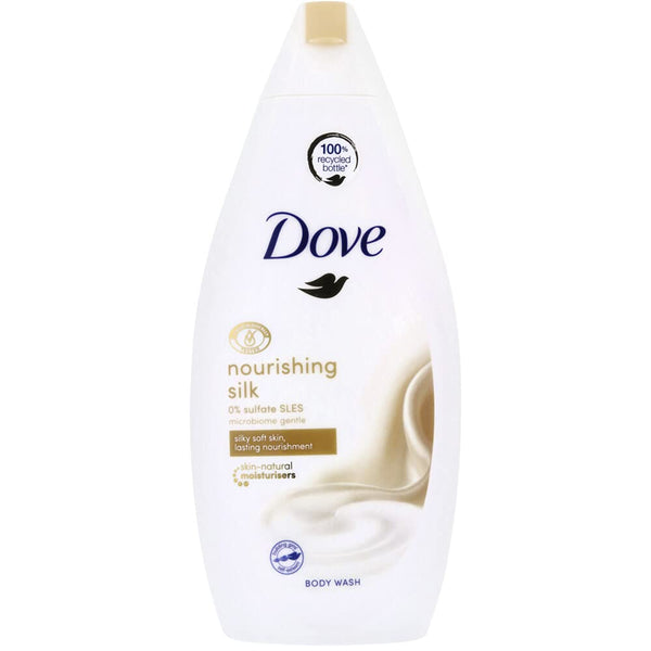 Dove, silk glow nourishing body wash - 500 ml