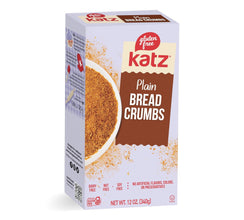 Katz Gluten Free Bread Crumbs Plain Unseasoned, 12 oz – Gluten Free Coating & Baking Ingredient