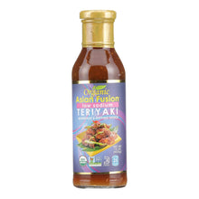 Asian Fusion Sauce Teriyaki Low Sodium Organic, 15 oz – Organic Teriyaki Sauce with Reduced Sodium, Versatile Marinade & Glaze