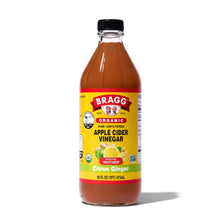 Bragg Organic Apple Cider Vinegar Citrus Ginger Blend with the Mother - 16 fl oz - Raw and Unfiltered