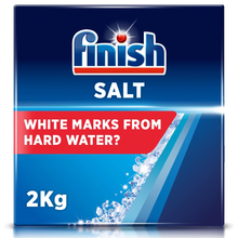 Finish Dishwasher Salt Box, 2kg, Prevents Limescale Build Up, Effective against Hard Water