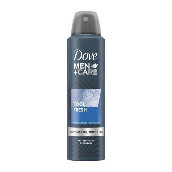 Dove Men + Care Cool Fresh Anti-Perspirant Deodorant spray bottle