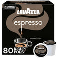 Lavazza Espresso K-Cup Pods 80 Count 32.4 oz - 100% Arabica coffee