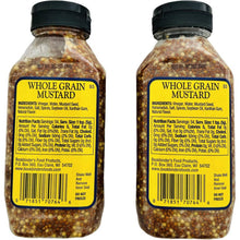 Bookbinder’s Stone Ground Whole Grain Mustard – 9.5 oz Bottle 2 packs