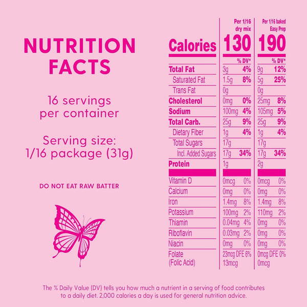 Duncan Hines Fabulously Double Fudge Brownie Mix, 17.6 oz – Rich Chocolate Brownie Baking Mix