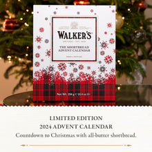 Walker’s 2024 Advent Calendar with Shortbread Cookies from Scotland - 24 Count (10.4 oz) - Limited Edition Cookie Box with Christmas Cookies in Various Shapes and Flavors