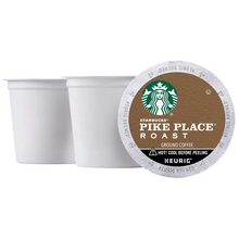 Starbucks Pike Place Roast K-Cup Pods 72 Count 30.4 oz - Keurig coffee box