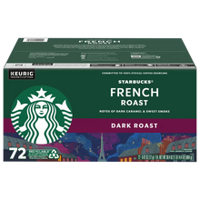 Starbucks French Roast K-Cup Pods 72 Count 30.4 oz - dark roast coffee