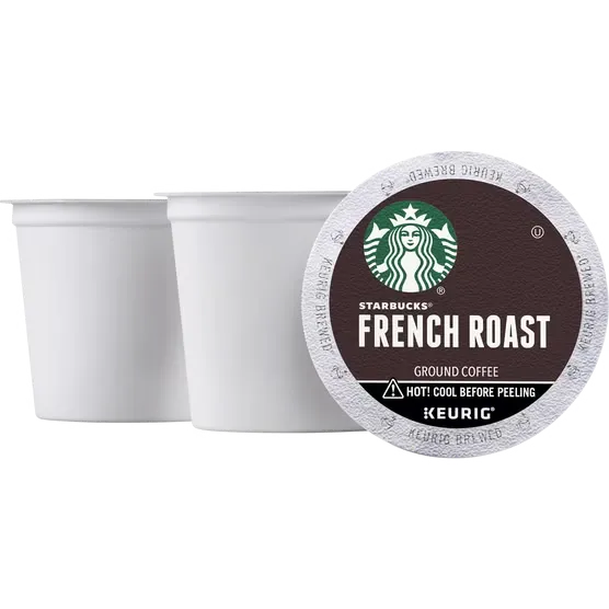 Starbucks French Roast K-Cup Pods 72 Count 30.4 oz - Keurig coffee box