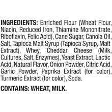 Snack Factory Pretzel Crisps Cheddar Cheese, 7.2 oz – Crunchy Baked Pretzel Snacks with Cheddar Flavor