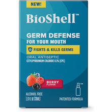 BioShell Germ Defense for Your Mouth (1 fl. oz.) I Fights and Kills Germs I Great for Crowds and Confined Spaces I Oral Antiseptic I Berry Flavor
