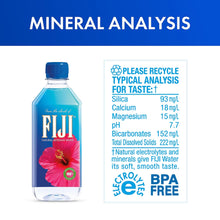 FIJI Natural Artesian Bottled Water 16.9 Fl oz, Pack of 6