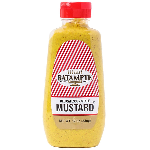 Batampte Deli Mustard, Classic Smooth Mustard, 12 oz Jar Pack of 2