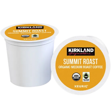 Kirkland Signature Organic Summit Roast K-Cups 120 Count - Keurig coffee box