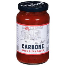 Carbone Spicy Pizza Sauce 14oz - jar front label