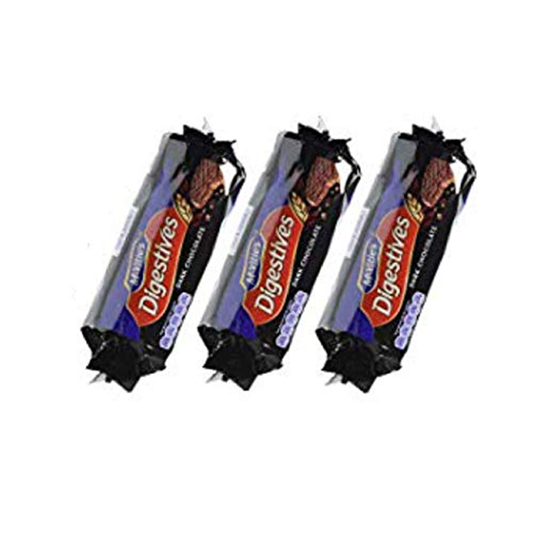 McVities Digestive Dark 266g, Chocolate, 28.22 Oz (Pack of 3)
